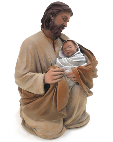 Joseph with Jesus child